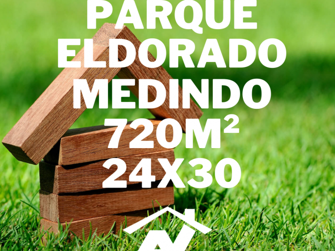 Cod. 185 – Terreno / Lote no Parque Eldorado medindo 720m² 24×30