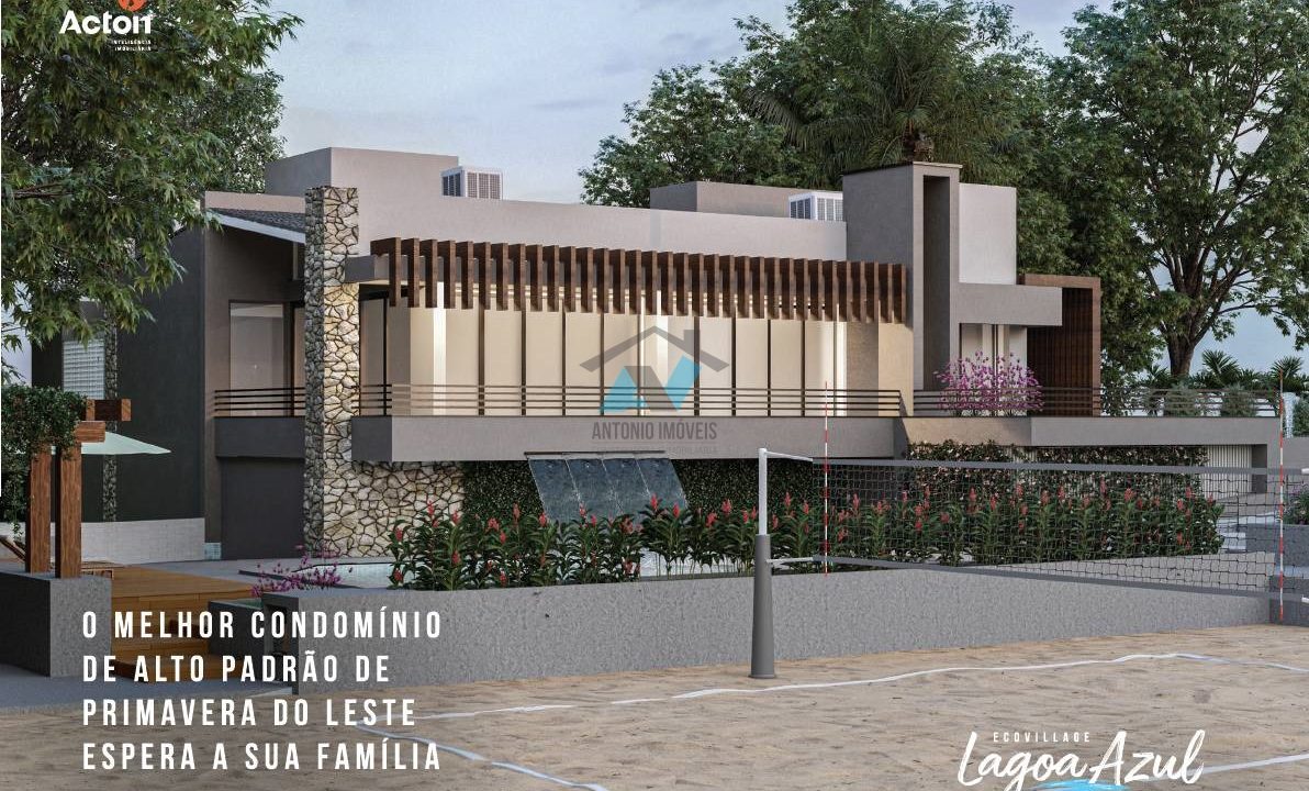 condominio eco village lago azul primavera do leste mt antonio imoveis cod 2958