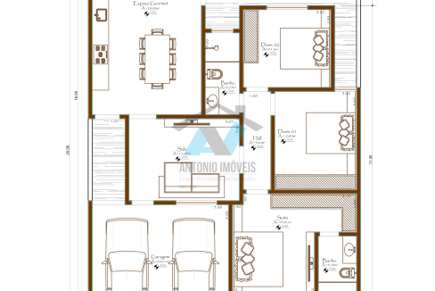 casa a venda no bairro buritis 2 em primavera do leste mt antonio imoveis cod 2122