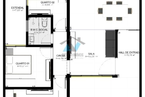 casa pronta a venda em primavera do leste mt no bairro jardim europa 2 antonio imoveis cod 073004