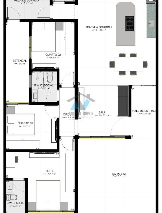casa pronta a venda em primavera do leste mt no bairro jardim europa 2 antonio imoveis cod 073004